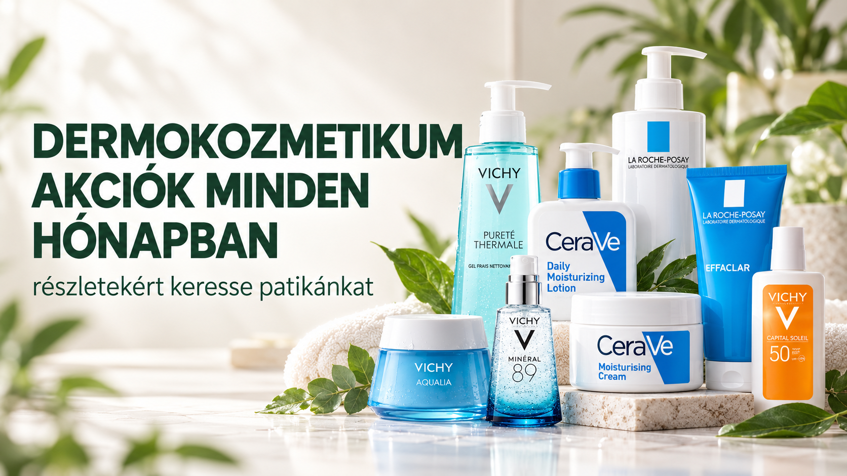 Havi kiemelt dermokozmetikai akció a Karitász Gyógyszertárban